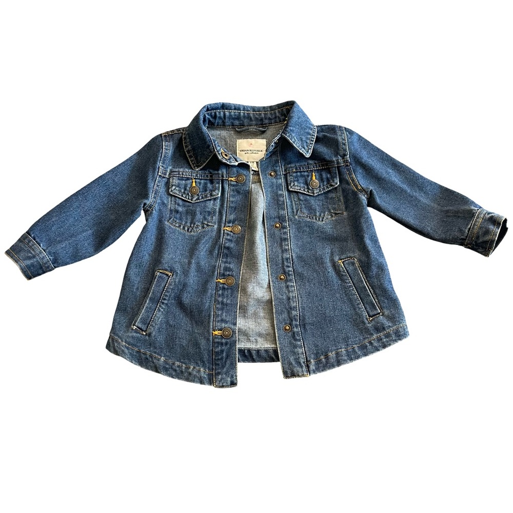 Urban Republic Blue Jean Jacket Classic Denim Style
